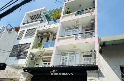 Bán nhà Hẻ xe hơi 4m Bàu cát, 4 Tầng 110m2 (4x28m) Gía tốt Trung tâm Tân Bình. chỉ 13.8 tỷ